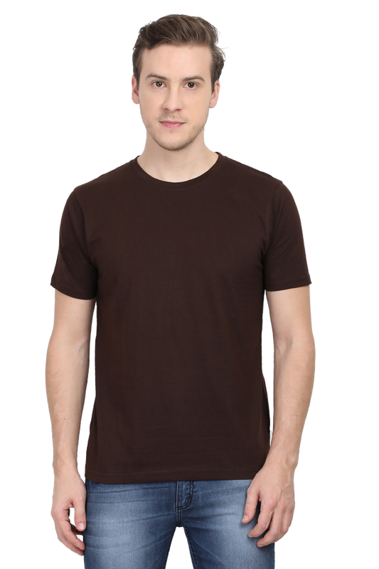 Unisex Classic Crew T-Shirt - Coffee Brown