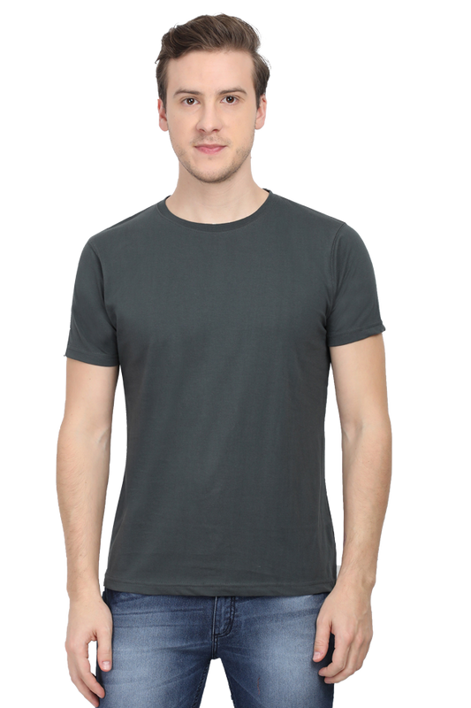 Unisex Classic Crew T-Shirt - Steel Grey