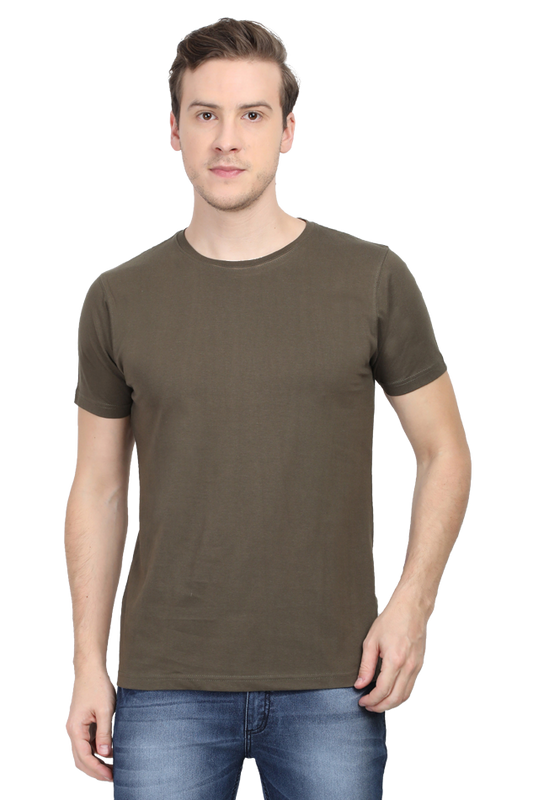 Unisex Classic Crew T-Shirt - Olive Green