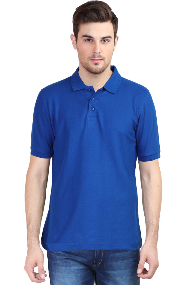 Men's Polo - Royal Blue