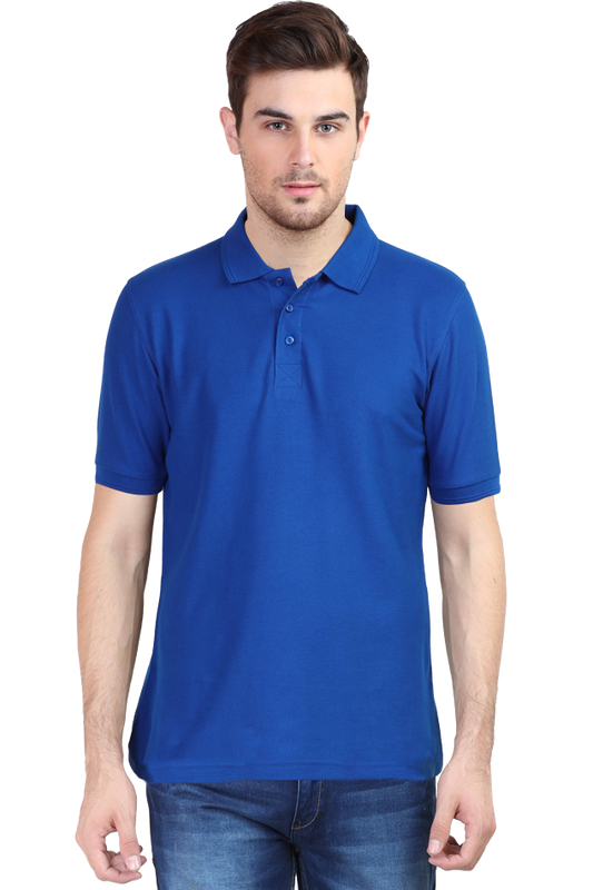 Men's Polo - Royal Blue
